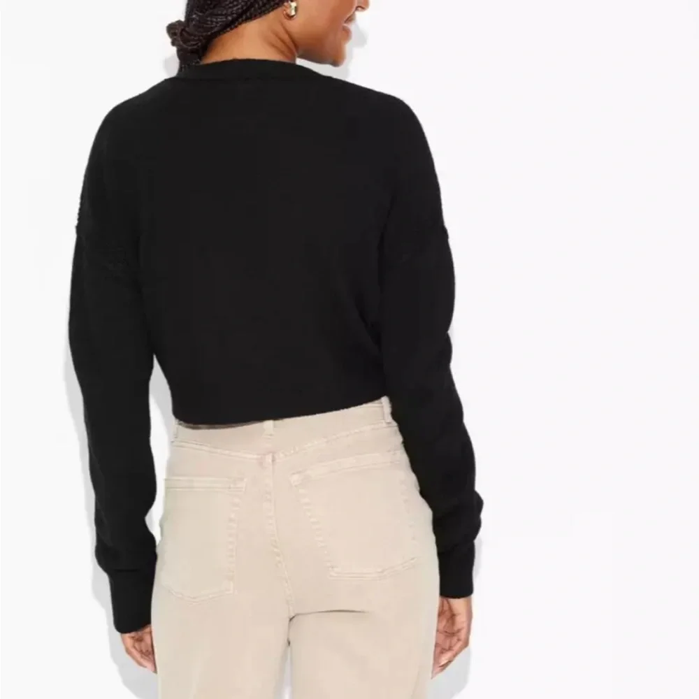 Women's Crewneck Value Pullover Sweater - Wild Fable™ Black
